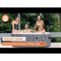 Intex Pure Spa Greywood Deluxe opblaasbare spa | 6 persoons