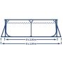 Intex Zwembad Metal Frame diameter