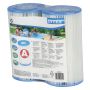 Intex cartridgefilter type A twin pack