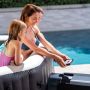 Intex Pure Spa Jet & Bubble Deluxe opblaasbare spa 6 persoons
