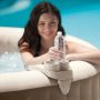 Intex spa duo bekerhouder in gebruik