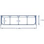 Intex Ultra XTR Frame zwembad | 488 x 122cm inhoud