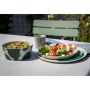Koziol Bio Monstera campingservies set 16 stuks in gebruik