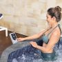 Lay-Z-Spa Carrara Airjet opblaasbare spa display