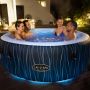 Bestway Lay-Z-spa Hollywood opblaasbare spa led verlichting blauw
