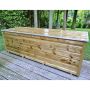 Lutra Tuinkist 200 x 100 x 84cm met gasveren