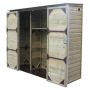 Lutrabox hoge tuinkast 230 x 118 x 206 cm