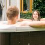 MSpa Tribeca frame spa gezellig