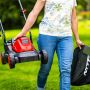 MTF LME 32K elektrische grasmaaier 1000 W zijaanzicht