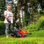 MTF LME 32K elektrische grasmaaier 1000 W zijaanzicht