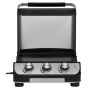Mustang gas grill plaat open