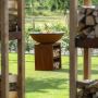 Quoco Piatto Large Corten brandend