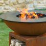 Quoco Piatto Medium Corten vuur