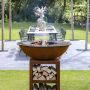 Quoco Piatto Medium Corten bvoor tafel