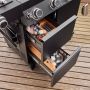 Rösle gas bbq Videro Pro G4-S Vario+ lades open
