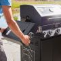 Rösle gas bbq Videro Pro G4-S Vario+ zijpaneel omlaag