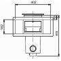 BWT skimmer breedbek | zwart tekening
