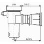 BWT skimmer breedbek | zwart tekening