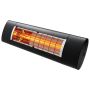 Solamagic terrasverwarmer S2 2500 BT nano-antraciet aan