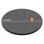 Spa cover Ø 221 cm Weathershield Grey vouwlijn