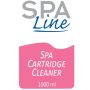 SPA Line Cartridge Spafilter Cleaner vloeibaar 1 liter label