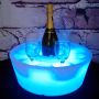 Splash-X drijvende spa bar met LED verlichting blauw