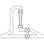 Stübbe Doorstroommeter (Flowmeter) 50mm toepassing