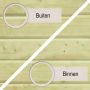 Trend Pool houten zwembad 700 x 400 x 124 cm materiaal