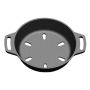  Valhal Rookbox Ø 17 cm binnenkant rookbox