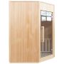 Vapeur ZEN Finse sauna 150 x 150 x 200 cm zijkant