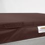 Spa cover Dimension One Seville/Caliente 198 x 214 cm Weathershield Mahogany detail