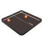 Spa cover 221 x 221 cm – radius 18 cm Weathershield Mahogany