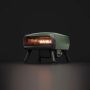 Witt Piccolo gas pizza oven Ø 33 cm Mat Groen zwarte achtergrond
