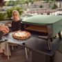 Witt Piccolo gas pizza oven Ø 33 cm Mat Groen sfeerfoto