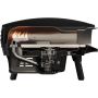 Witt Piccolo gas pizza oven Ø 33 cm Mat Zwart zijkant open