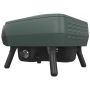 Witt Piccolo gas pizza oven Ø 41 cm Mat Groen achterkant zijkant schuin