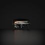 Witt Piccolo gas pizza oven Ø 41 cm Mat Zwart open