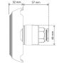 Zwembad vervangingslamp | Mini projector Color LED 7 Watt