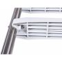 Zwembadtrap RVS - Basic, 3 treden AISI 304 onderkant trap