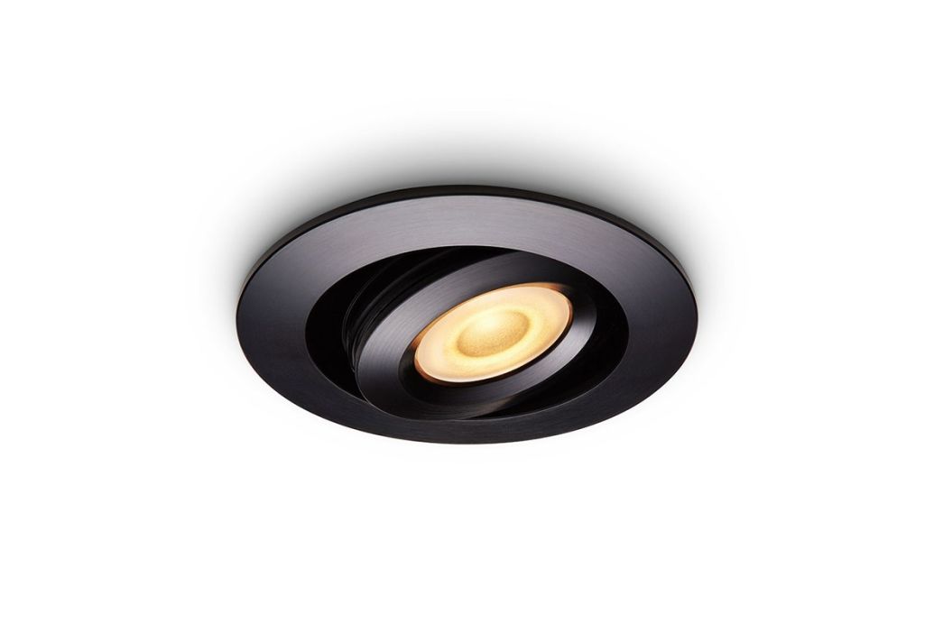 Ledisons LED inbouwspot Piccolo Set van 6 schuin aan