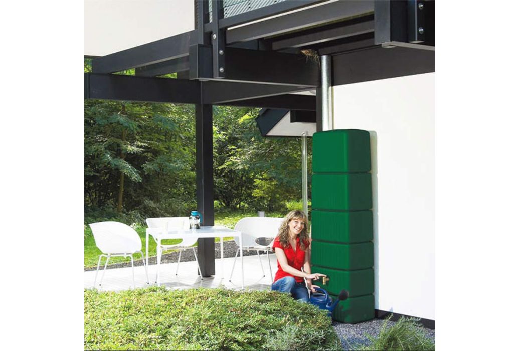 4rain regenton muurmodel groen