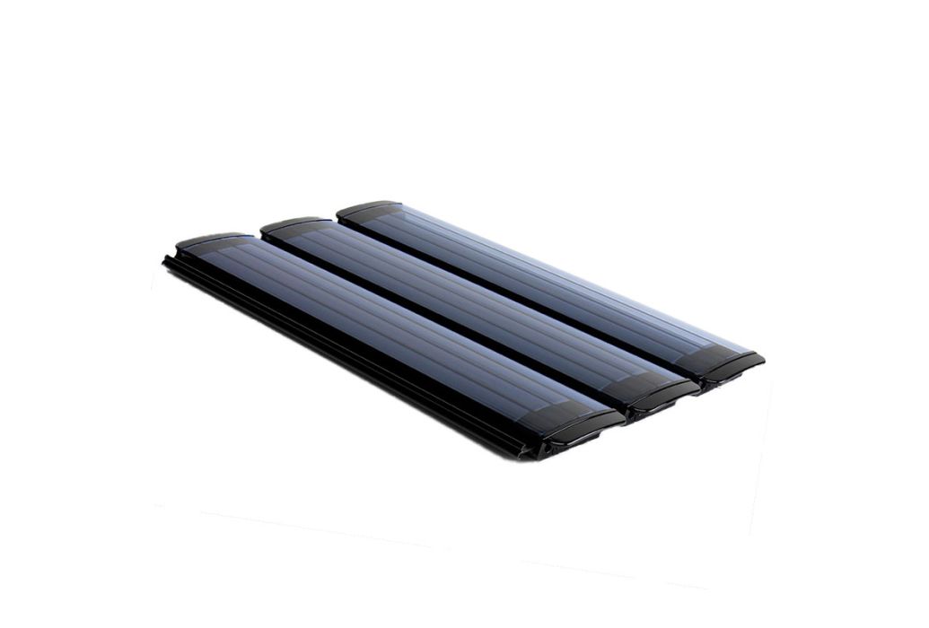 Lamellenafdekking Polycarbonaat Solar & Anti-Alg zwart
