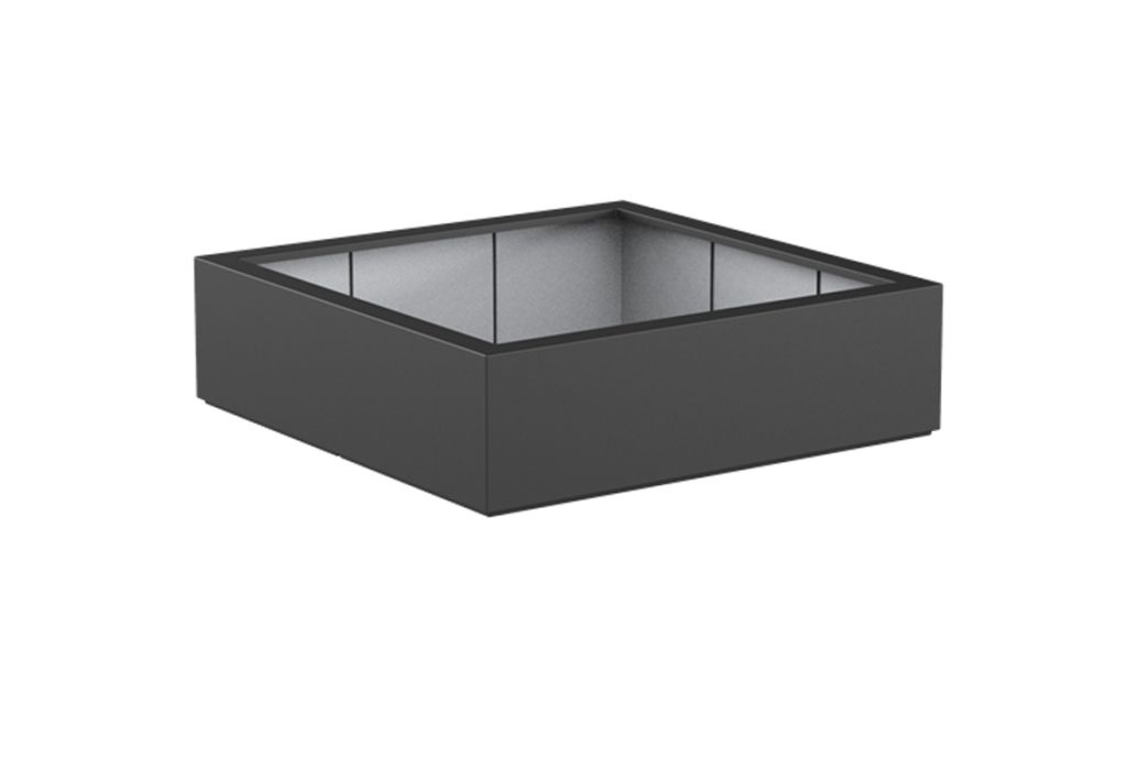 ADEZZ Polyester plantenbak Carrez | 140 x 140 x 40 cm