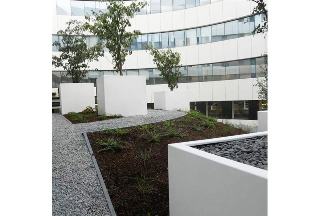 ADEZZ Aluminium plantenbak Carrez 200 x 200 x 60 cm