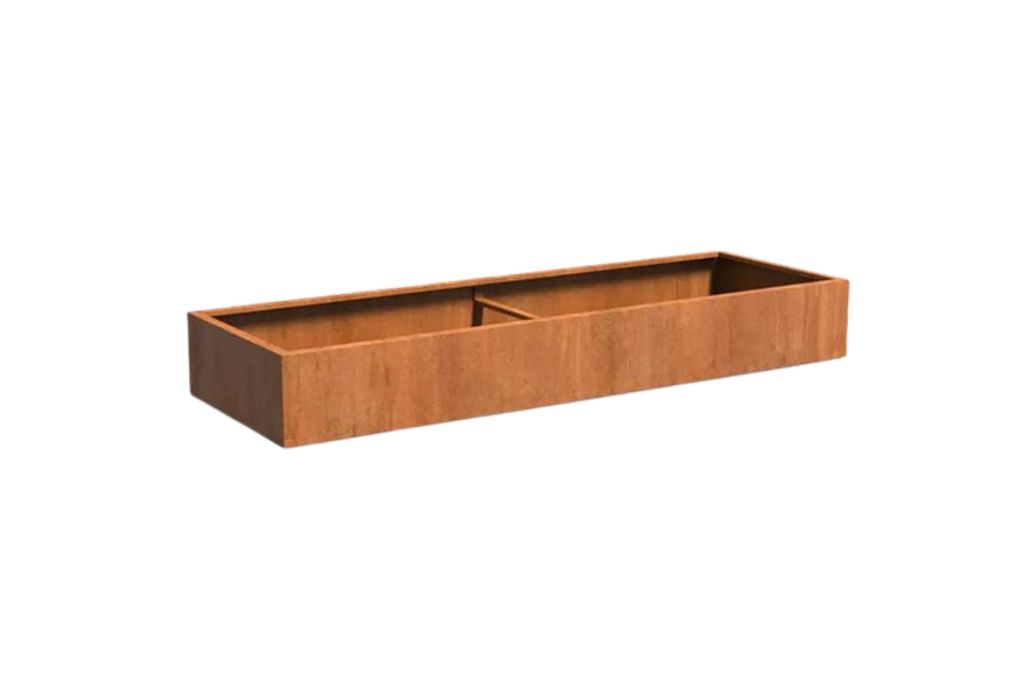 ADEZZ Cortenstaal plantenbak Carrez 300 x 100 x 40 cm