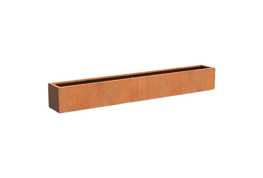 ADEZZ Cortenstaal plantenbak Carrez | 300 x 40 x 40 cm