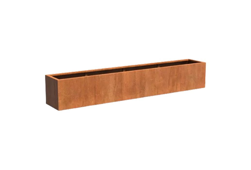 ADEZZ Cortenstaal plantenbak Carrez 300 x 50 x 50 cm