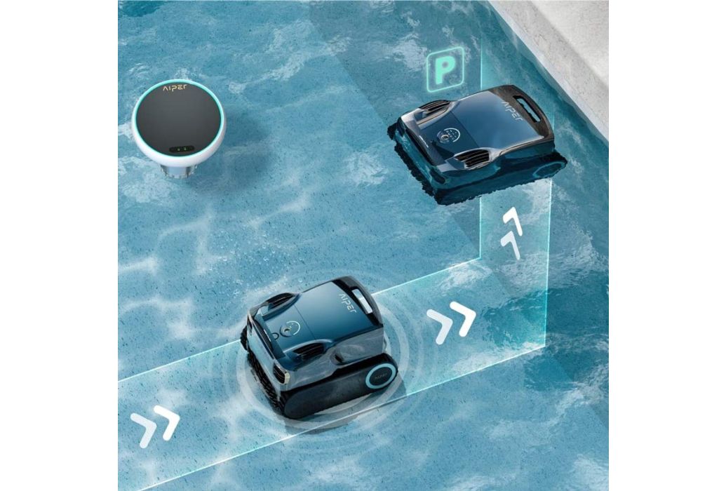 Aiper Scuba X1 Pro Max draadloze zwembadrobot in zwembad