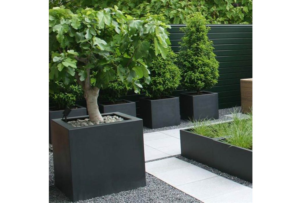 ADEZZ Aluminium plantenbak Carrez 50 x 50 x 80 cm