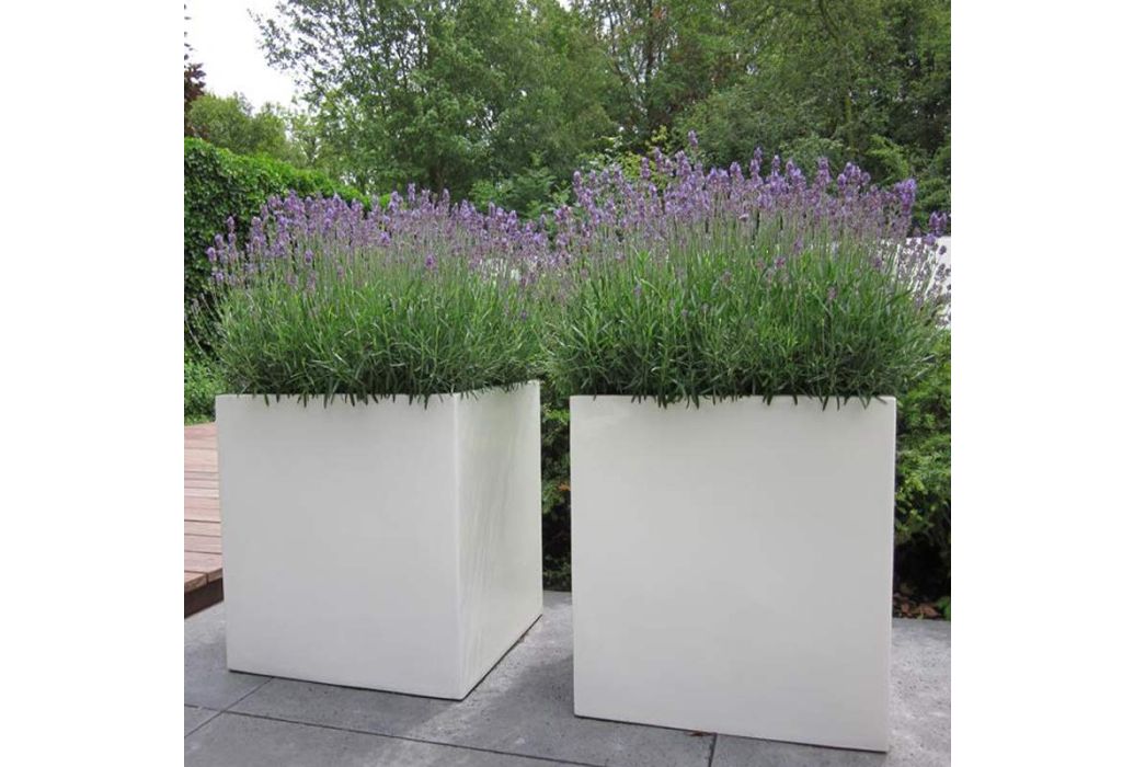 ADEZZ Aluminium plantenbak Carrez 50 x 50 x 80 cm